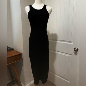 NWOT Freshman 1996 Black Backless Cutout Bodycon Dress